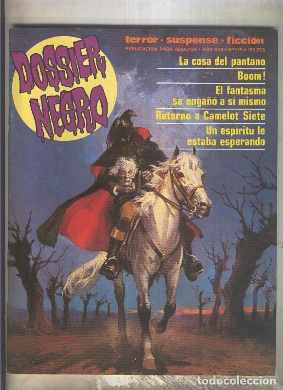 C&oacute;mics: Dossier Negro numero 213 - varios - Foto 1