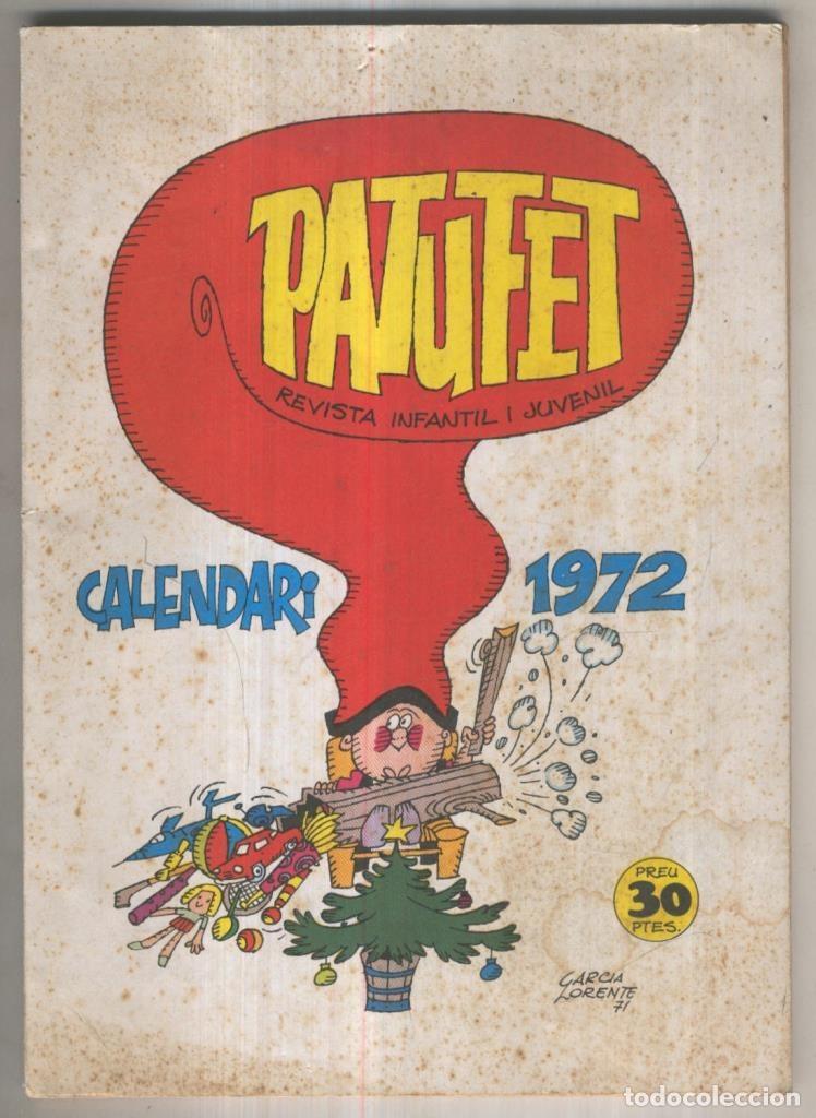 C&oacute;mics: Patufet calendari 1972 - Foto 1
