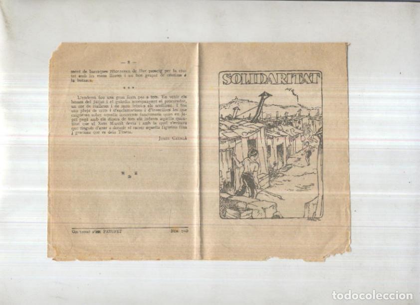 Fumetti: Col-leccio EN PATUFET numero 949: Solidaritat (cubierta de Mallol) - Jordi Catala