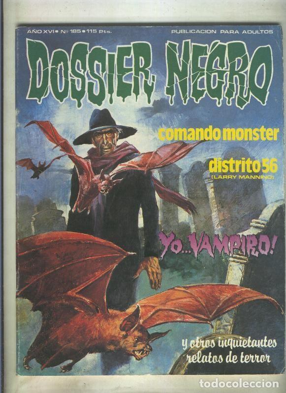 C&oacute;mics: Dossier Negro numero 185 - Varios - Foto 1