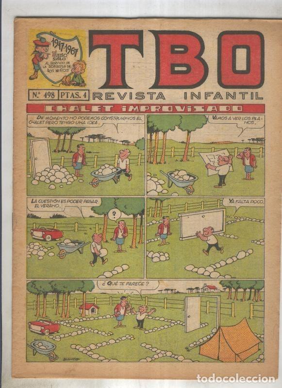 C&oacute;mics: TBO numero 498: Chalet improvisado (Blanco), (numerado 2 en trasera) - Varios - Foto 1