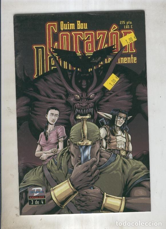 Fumetti: Corazon Negro, El continente de Mon numero 3 - Quim Bou