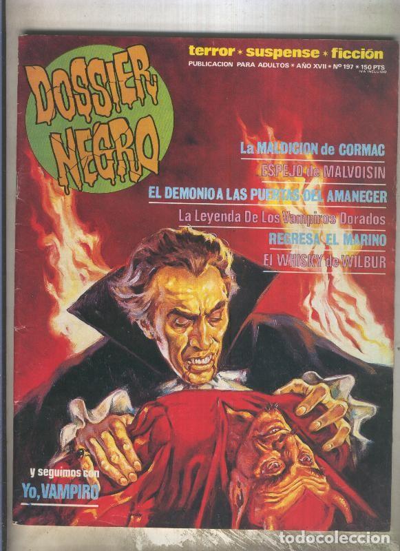 C&oacute;mics: Dossier Negro numero 197 (numerado 1 en trasera) - Varios - Foto 1