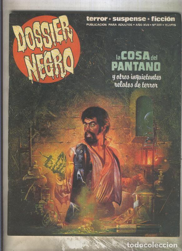C&oacute;mics: Dossier Negro numero 209 (numerado 1 en trasera) - Varios - Foto 1