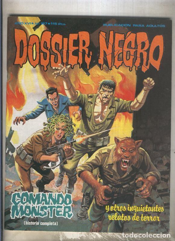 C&oacute;mics: Dossier Negro numero 187 (numerado 1 en trasera) - Varios - Foto 1