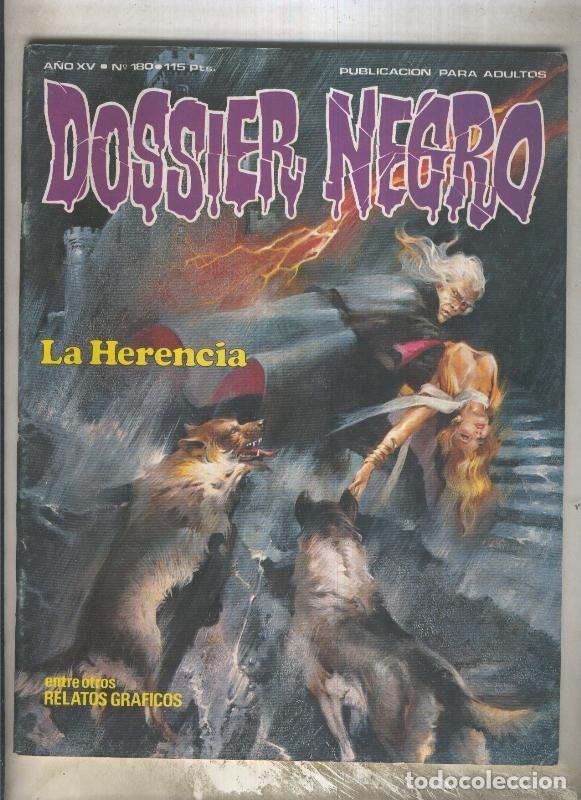 C&oacute;mics: Dossier Negro numero 180 (numerado 1 en trasera) - Varios - Foto 1