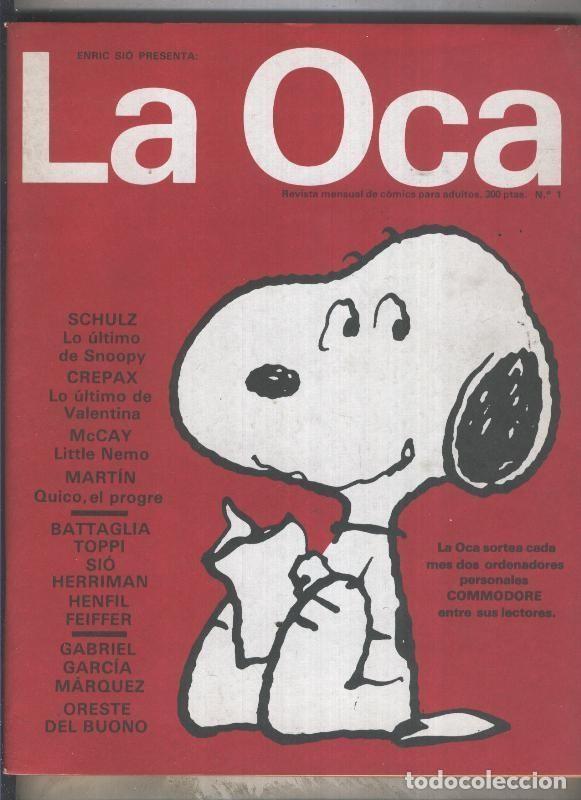 Comics: La Oca numero 4 (numerado 1 en trasera) - Enric Sio, etc