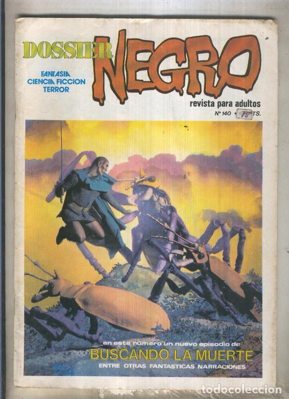 Comics: Dossier Negro numero 140 (numerado 3 en trasera) - varios