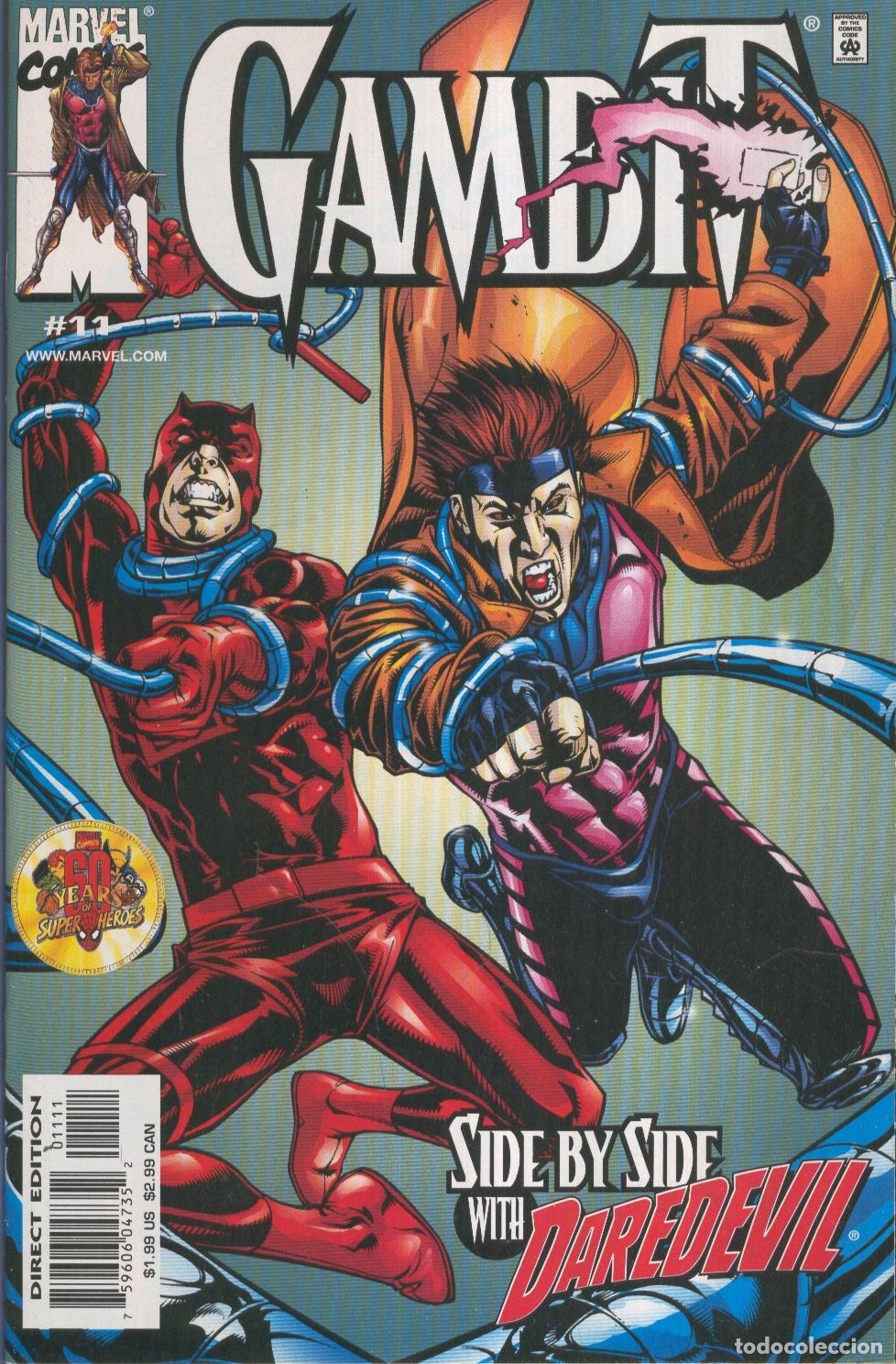 C&oacute;mics: GAMBIT Vol.2 Numero 11: Side by side with Daredevil - Fabian Nicieza - Foto 1