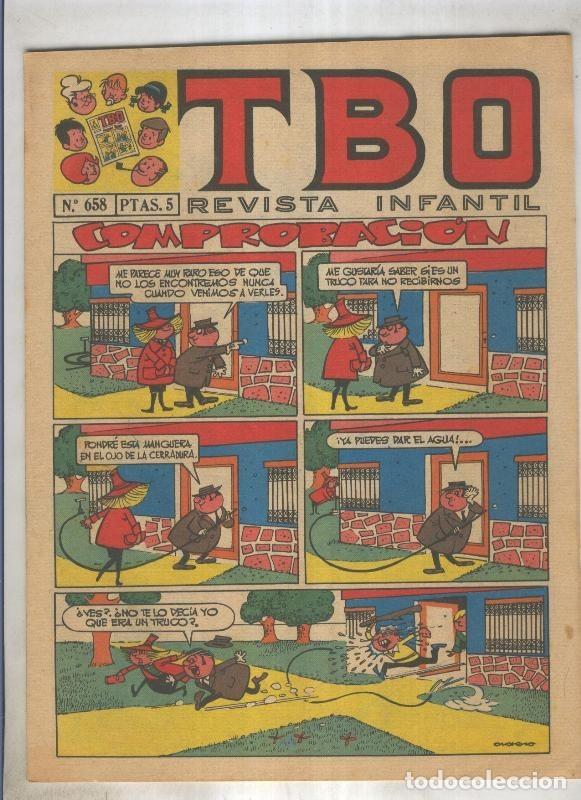 Comics: TBO numero 658: Comprobacion (Moreno), (numerado 1 en trasera) - Varios
