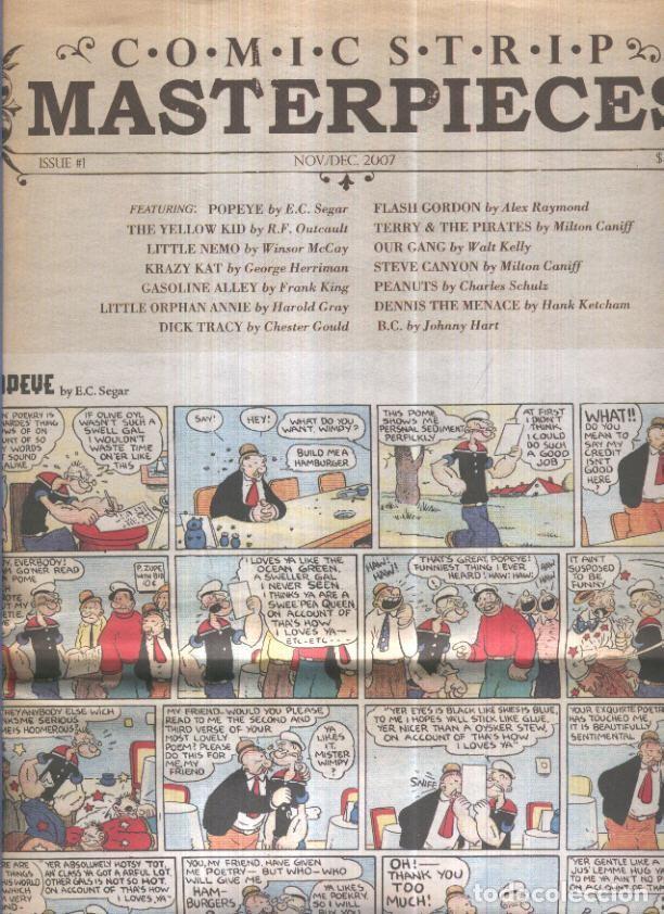 C&oacute;mics: COMIC STRIP MASTERPIECES: Numero 01 (Facsimil 2007) - Varios - Foto 1