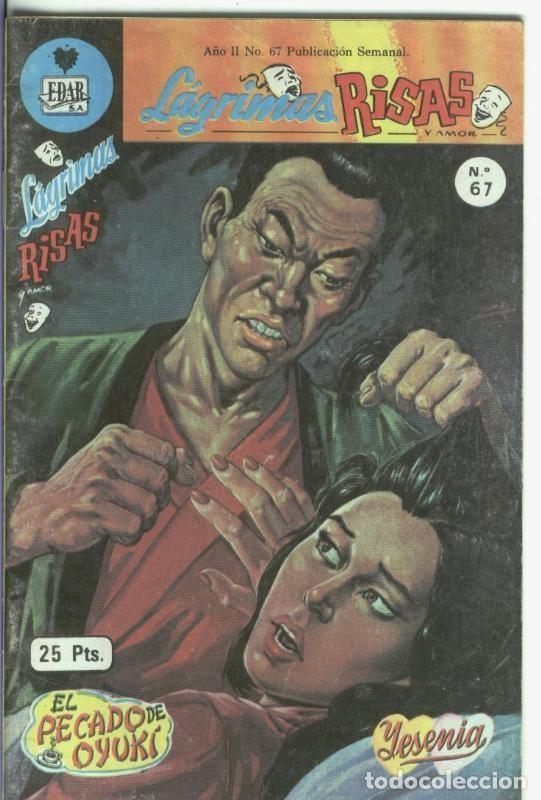 C&oacute;mics: Lagrimas, risas y amor numero 67: El pecado de Oyuki - Yolanda Vargas Dulche y Antonio Gutierrez