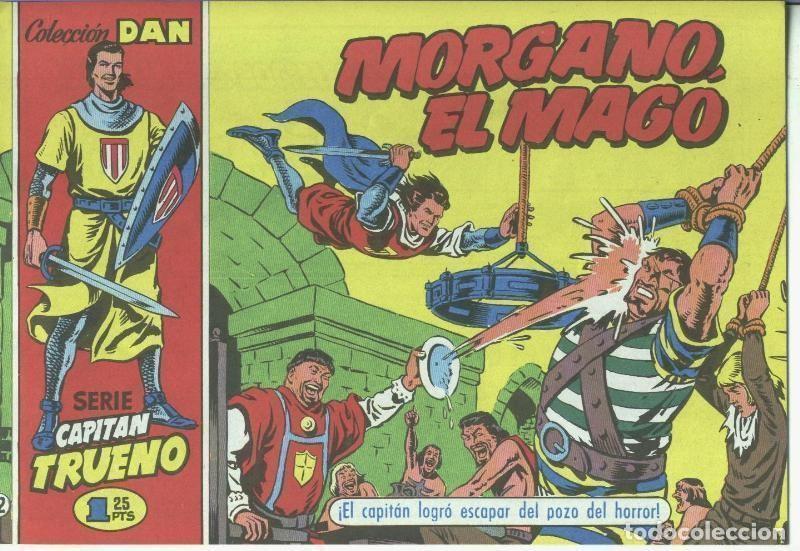 Comics : El Capitan Trueno facsimil El Periodico numero 012: Morgano el Mago - Ambros