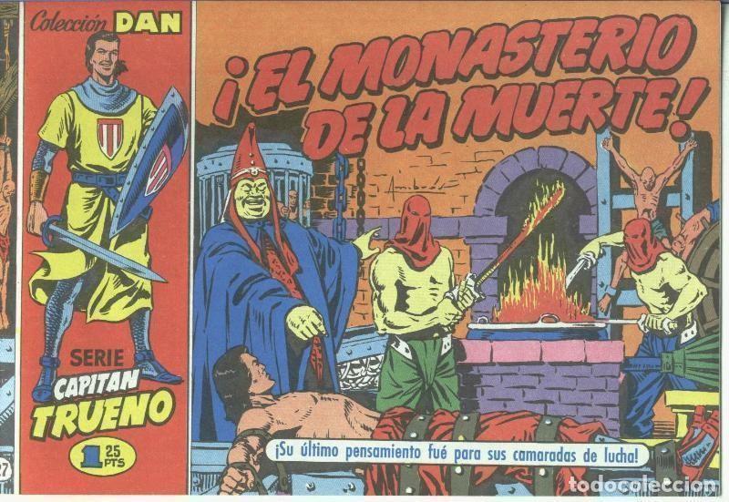 Comics: El Capitan Trueno facsimil El Periodico numero 027: El monasterio de la muerte - Ambros