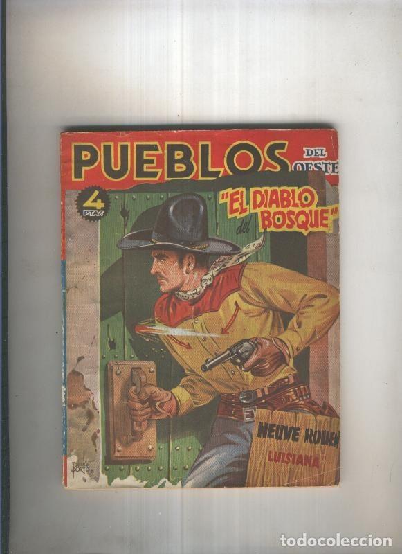 Comics: Pueblos del Oeste:Neuve Rouen,Luisiana.El Diablo del bosque - J. Leon