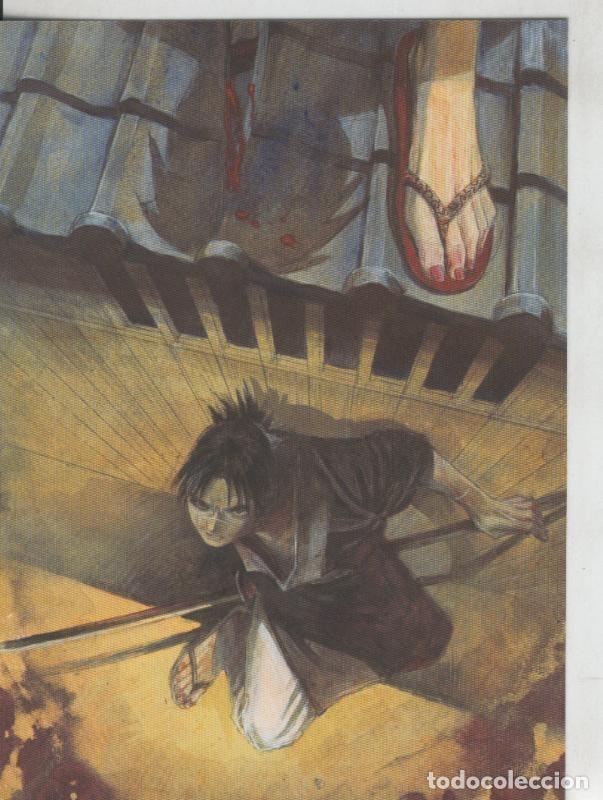 C&oacute;mics: Post Card Book La Espada del Inmortal numerada a lapiz 19 - Varios - Foto 1
