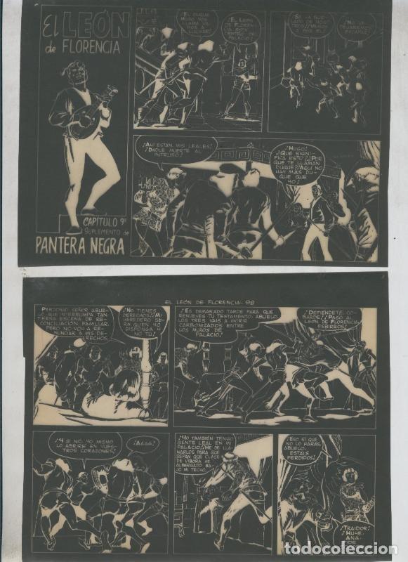 C&oacute;mics: Fotolitos El Leon de Florencia numero 09 - Varios - Foto 1