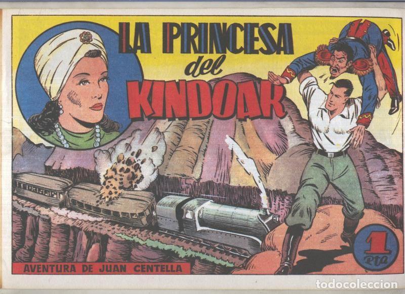 C&oacute;mics: Facsimil: Juan centella primera serie numero 21: La princesa del Kindoar - Cossio - Foto 1
