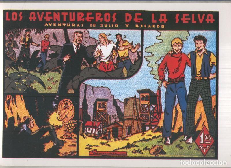 C&oacute;mics: Facsimil Julio y Ricardo: Los aventureros de la selva - Marculeta - Foto 1