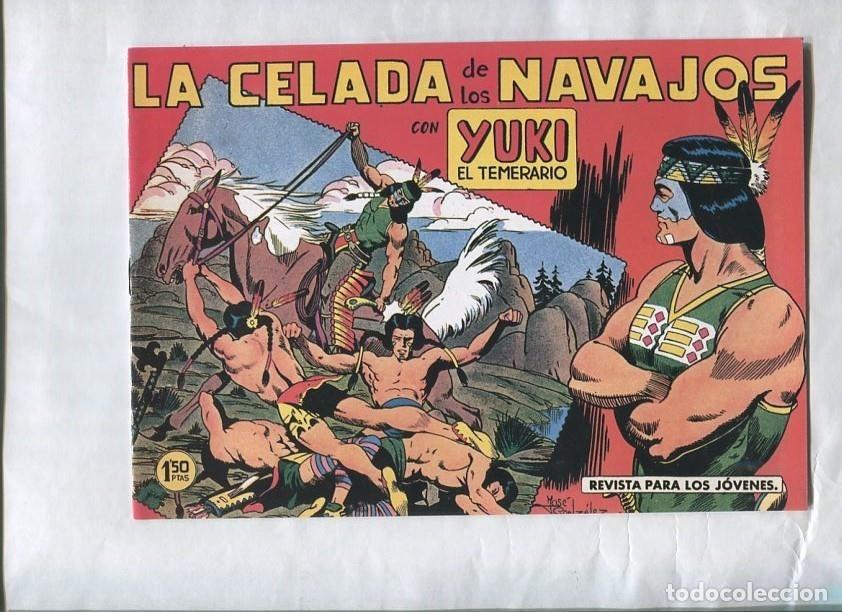 C&oacute;mics: Yuki el temerario facsimil numero 010: La celada de los navajos - Varios - Foto 1