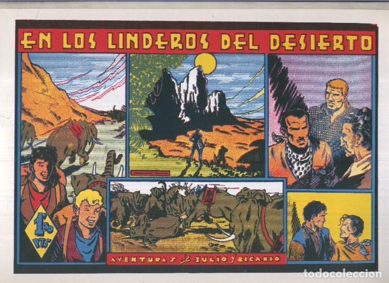 C&oacute;mics: Facsimil Julio y Ricardo: En los linderos del desierto - Marculeta - Foto 1