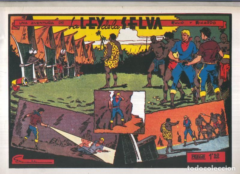 C&oacute;mics: Facsimil Julio y Ricardo: La ley de la selva - Marculeta - Foto 1