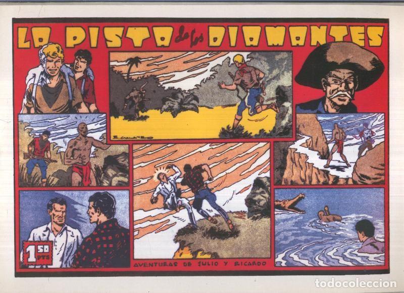 C&oacute;mics: Facsimil Julio y Ricardo: La pista de los diamantes - Marculeta - Foto 1