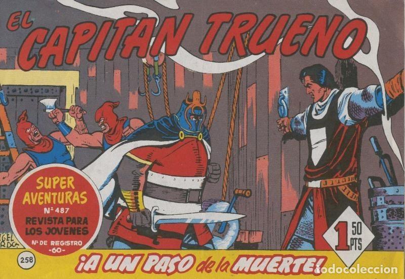 Comics: El Capitan Trueno facsimil numero 258: A un paso de la muerte - Angel Pardo-Victor Mora