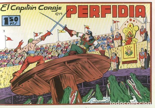 C&oacute;mics: Facsimil: El Capitan Coraje numero 09: Perfidia - Iranzo - Foto 1