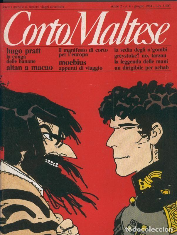 C&oacute;mics: Corto Maltese anno 2 numero 06, junio 1984 - Varios - Foto 1