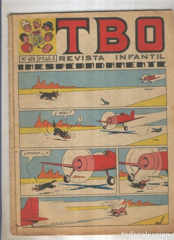 C&oacute;mics: TBO numero 678: Inesperadamente (Coll), numerado 1 en trasera) - Varios - Foto 1