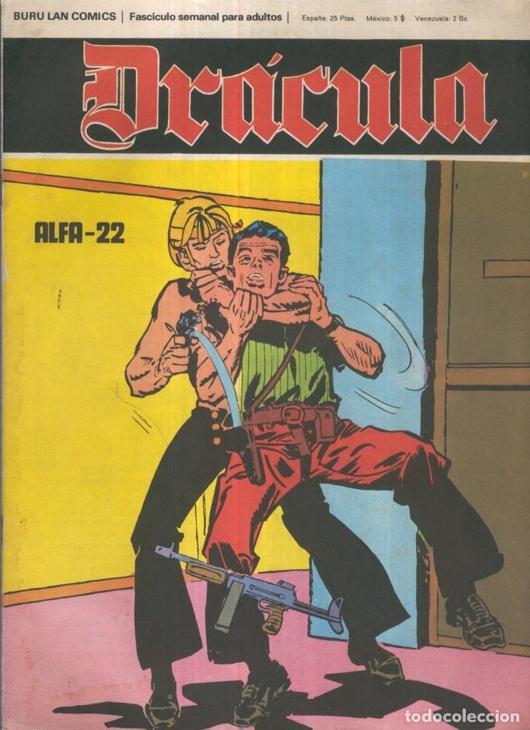 C&oacute;mics: Burulan: Dracula Delta 99 numero 39: Alfa 22 (numerado 1 en trasera) - Carlos Gimenez