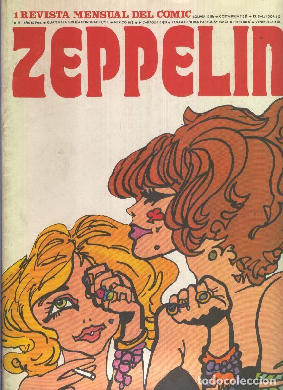 C&oacute;mics: Zeppelin numero 01 (numerado 3 en interior cubierta) - Varios - Foto 1