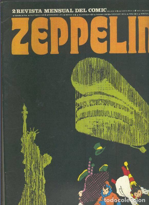 C&oacute;mics: Zeppelin numero 02 (numerado 2 en interior cubierta) - Varios - Foto 1
