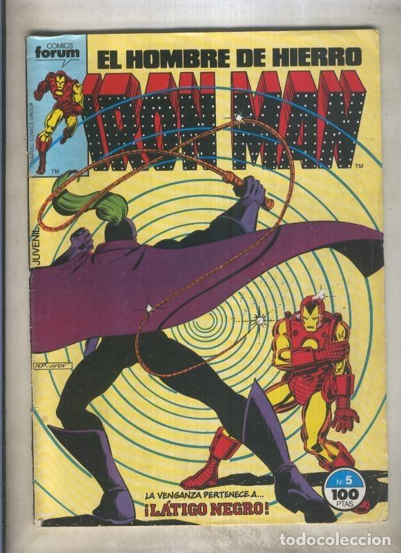 C&oacute;mics: Iron Man volumen 1 numero 05 - Varios - Foto 1