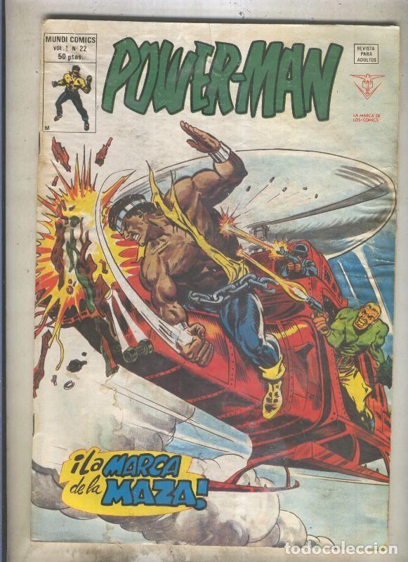 C&oacute;mics: Powerman numero 22 (numerado 1 en trasera) - Varios - Foto 1