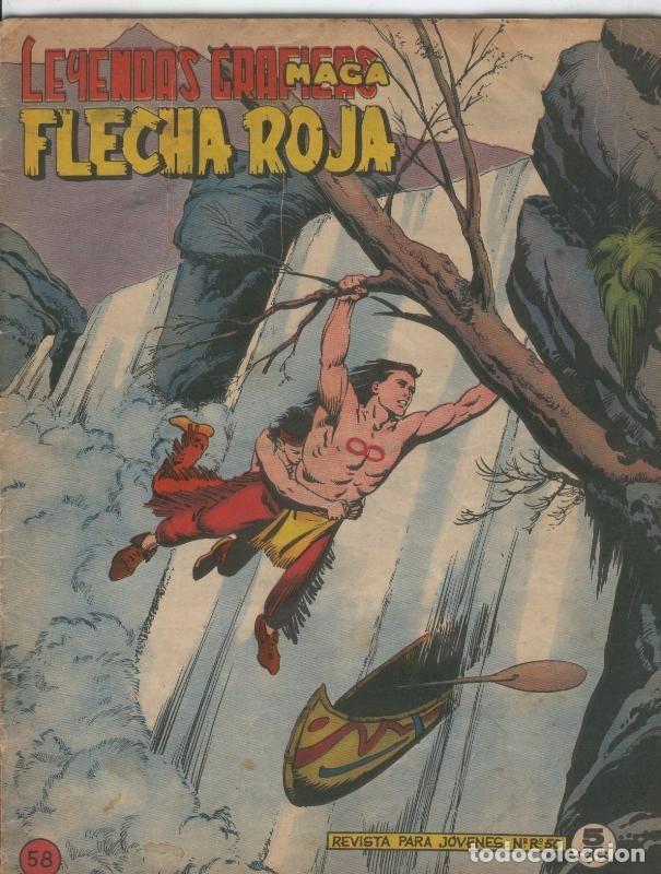 C&oacute;mics: Flecha Roja Revista numero 58 - Varios - Foto 1