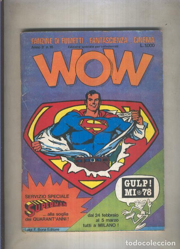 C&oacute;mics: Wow anno 2 numero 16 - Varios - Foto 1