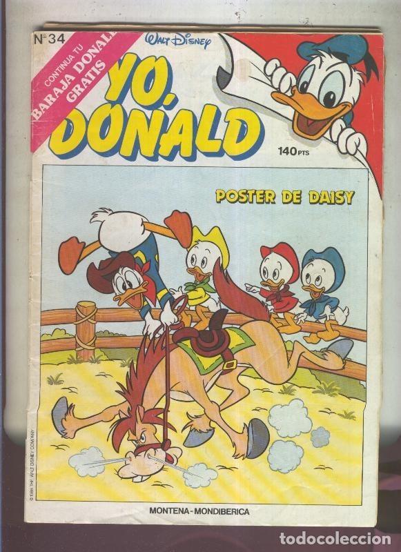 C&oacute;mics: Yo, Donald numero 34 - Walt Disneys - Foto 1