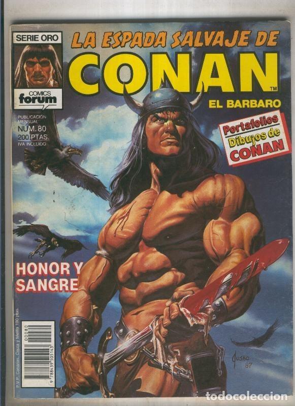 C&oacute;mics: La espada salvaje de conan volumen 1 numero 080 - Varios - Foto 1