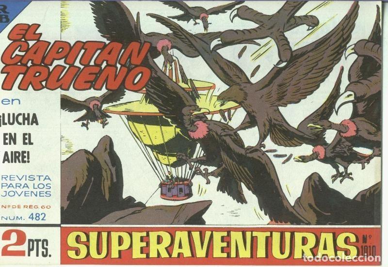 Comics: El Capitan trueno facsimil numero 482: Lucha en el aire - Varios