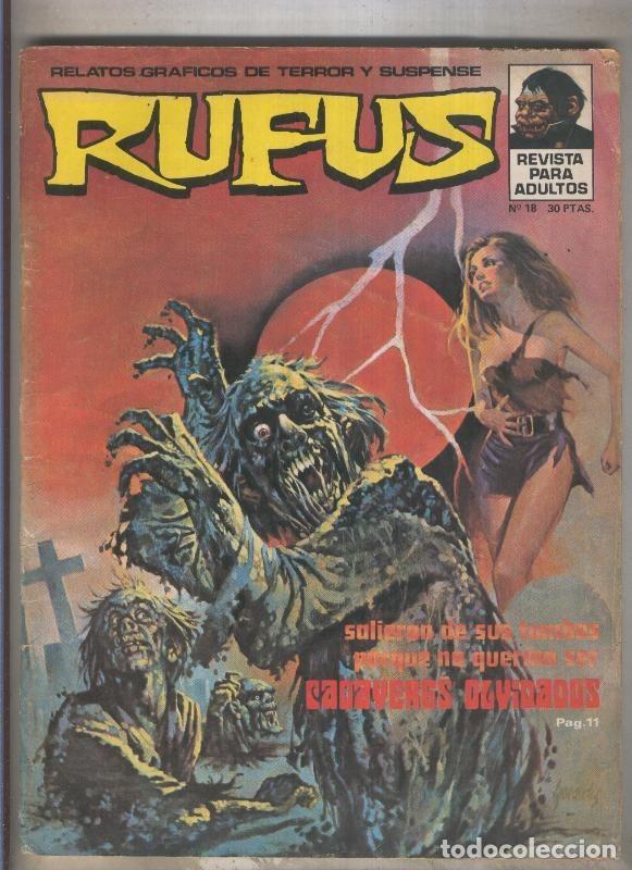 C&oacute;mics: Rufus numero 18 (numerado 1 en trasera) - Varios - Foto 1