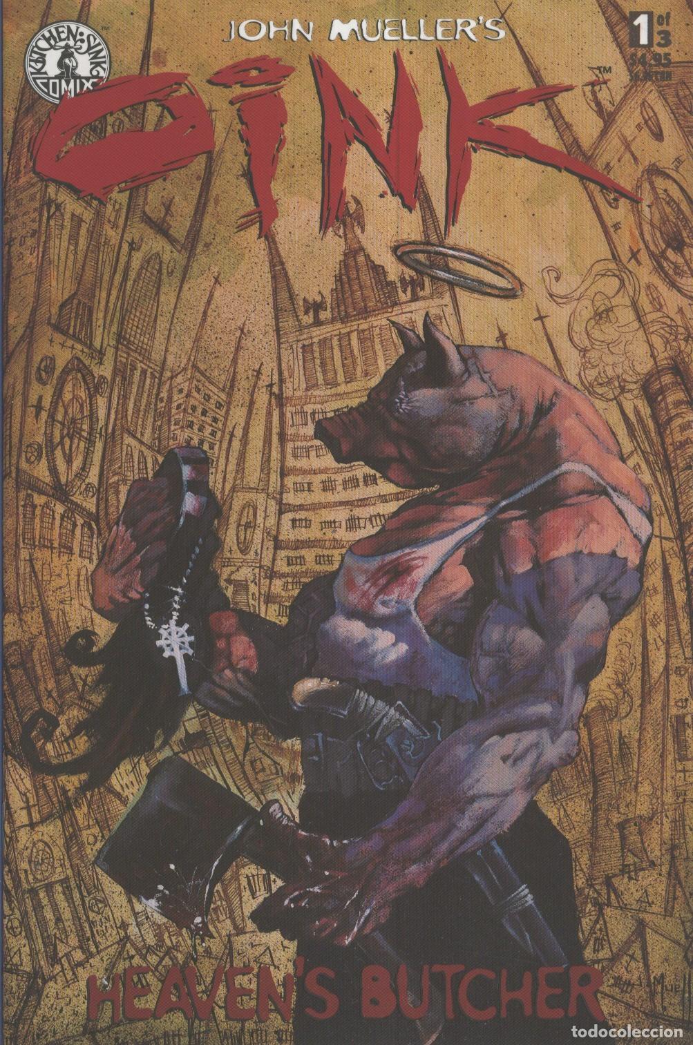 C&oacute;mics: OINK Heaven Butcher: Numero 01 - John Mueller - Foto 1