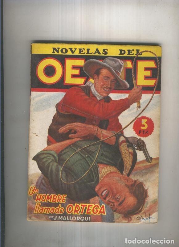 Fumetti: Novelas del Oeste 24: Un hombre llamado Ortega - J. Mallorqui