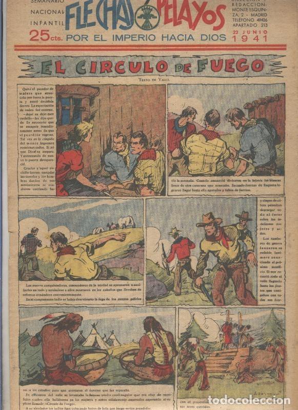 C&oacute;mics: Flechas y Pelayos numero 133 del 22.junio.1941 - Varios - Foto 1
