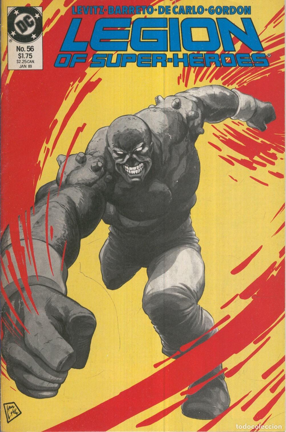 C&oacute;mics: LEGION OF SUPER-HEROES Vol.3: Numero 56 - Eduardo Barreto