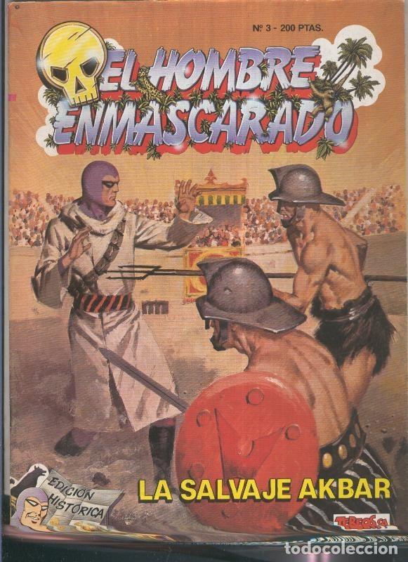 Comics: El Hombre Enmascarado numero 03 (numerado 2 en trasera) - Lee Falk