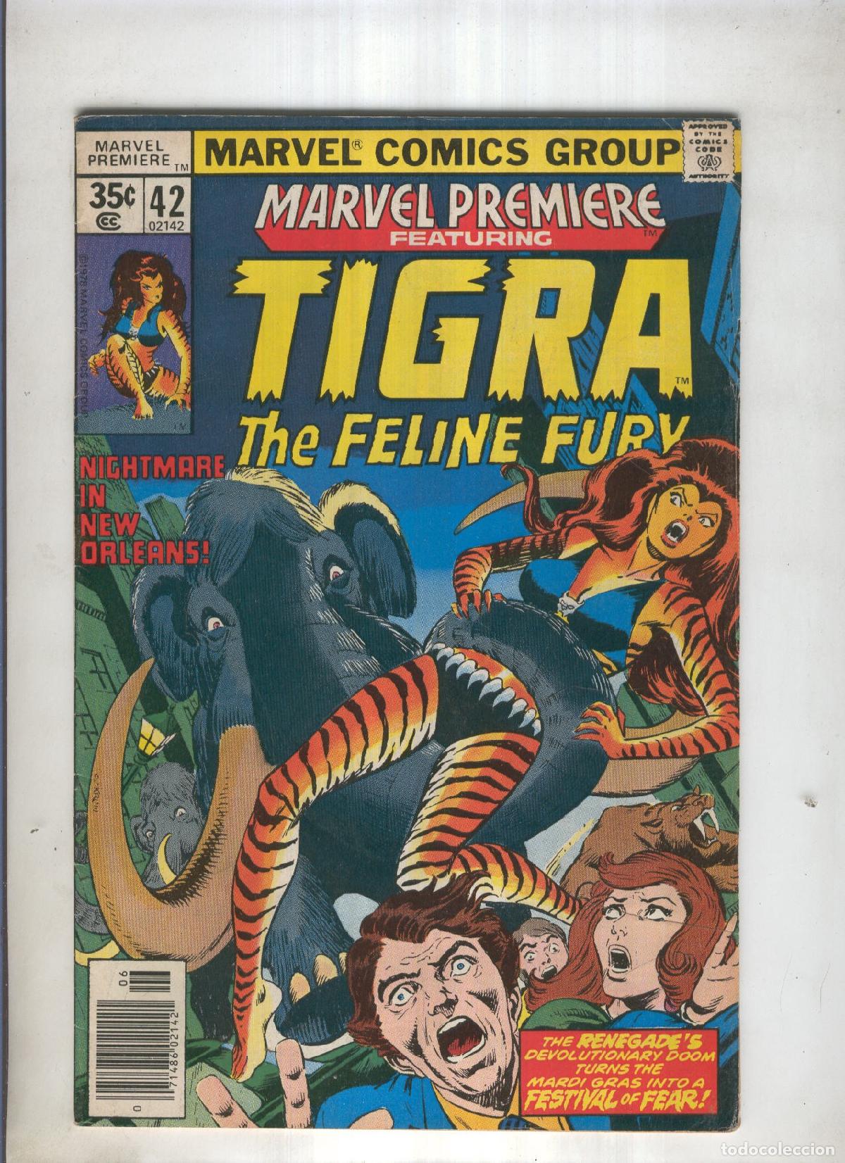 C&oacute;mics: MARVEL PREMIERE FEATURING TIGRA: Numero 42 - MIKE VOSBURG - Foto 1