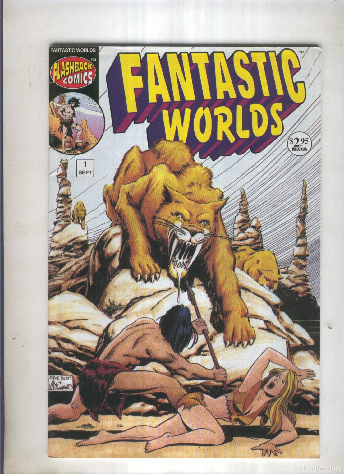 C&oacute;mics: FANTASTIC WORLDS Numero 01: ATTU - SAM GLANZMAN - Foto 1