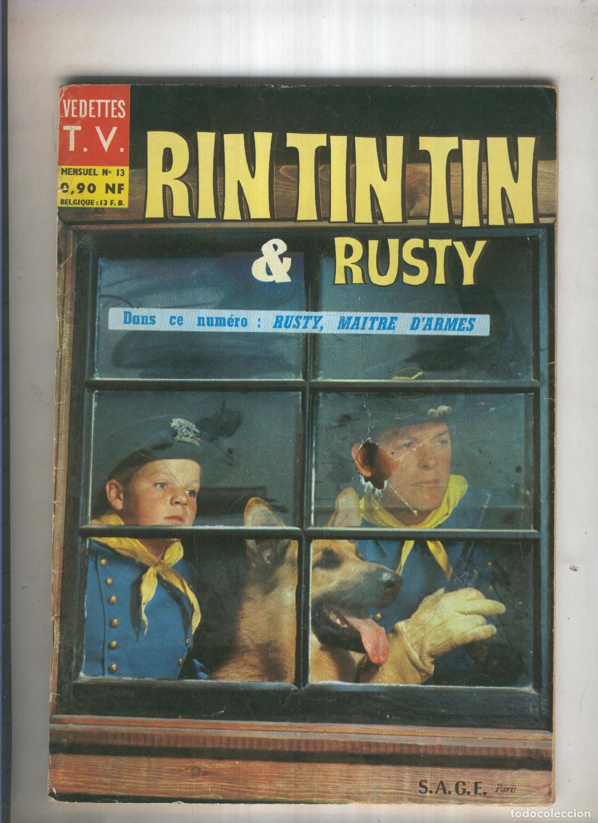 C&oacute;mics: RIN TIN TIN ET RUSTY Numero 013: Rusty maitre darmes - VARIOS - Foto 1